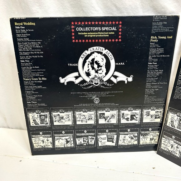 Vintage MGM Musicals Vinyl Record Bundle- Brigadoon, Royal Wedding And More! - Picture 4 of 7
